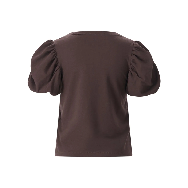 Rotate T-shirt T-Shirt mit Puffärmeln braun(Image 3)