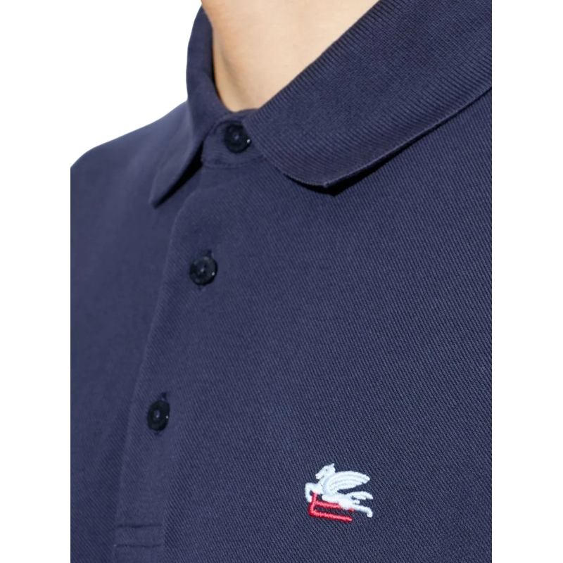 Etro Polo T-Shirts And Polos Blue dunkelblau(Image 4)