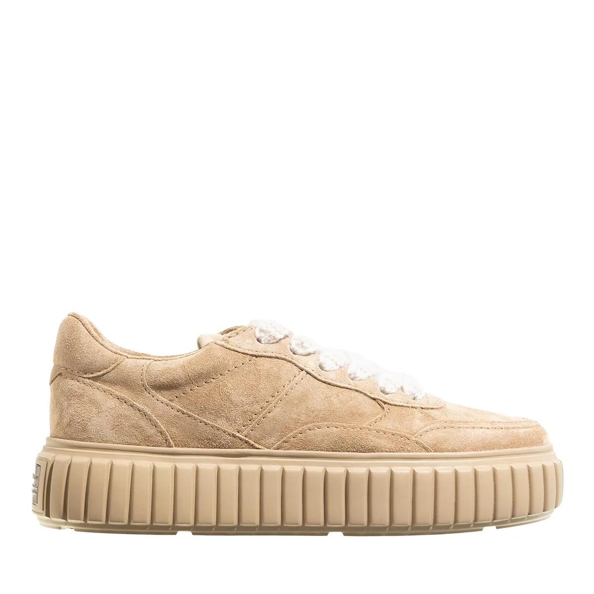 Kennel & Schmenger Low-Top Sneaker - Zap Sneaker - Gr. 41 (EU) - in Beige - für Damen - aus Leder & aufgeraut & Synthetisches Material & Leder