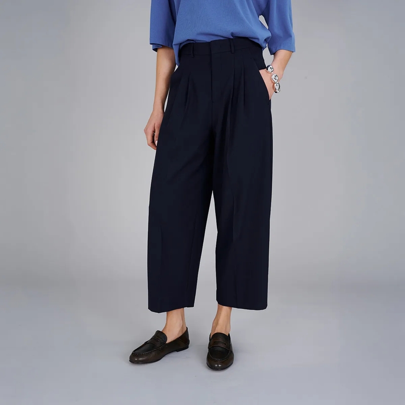 True Religion Hose - Engwerdenes, verkürztes Bein- Bund- und Bügelfa blau(Image 6)