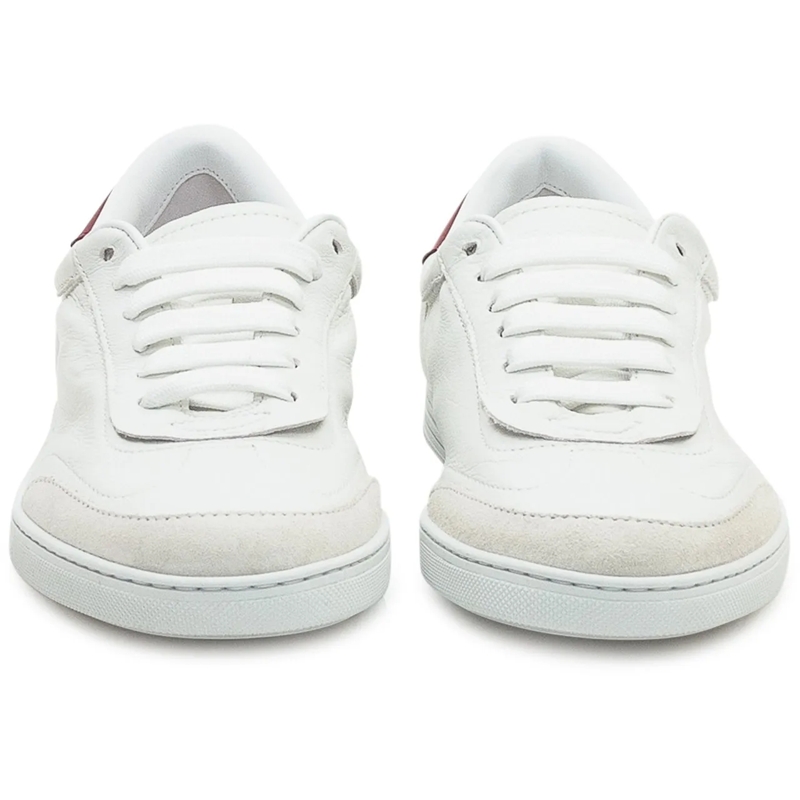 Dolce&Gabbana Low-Top-Sneaker Dolce & Gabbana Sneakers con Dettaglio Rosso weiß(Image 2)