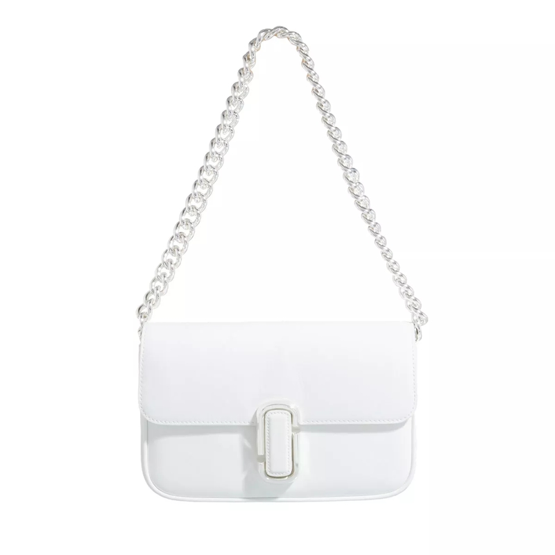 Marc Jacobs Crossbody Bag The Shoulder Bag White Silver