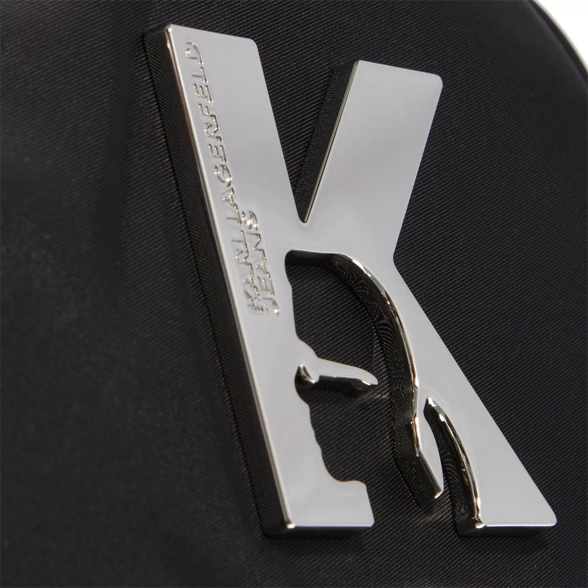 Karl Lagerfeld Crossbody bags Sunglass Nylon Crossbody in zwart