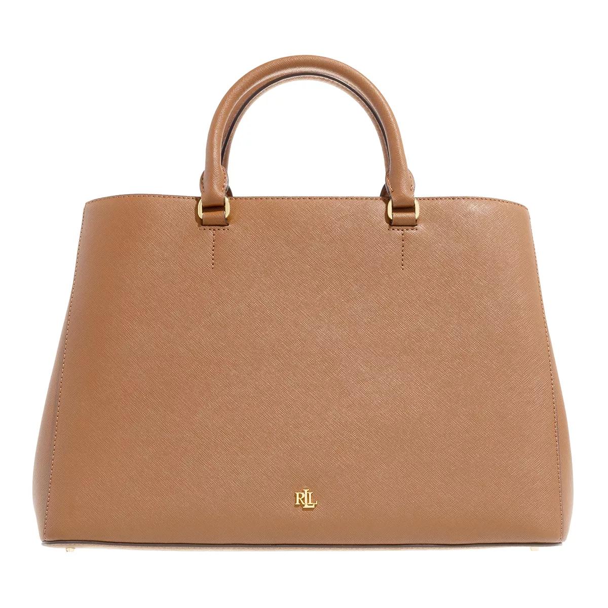 Lauren Ralph Lauren Satchel Bag - Hanna 37-Satchel-Large - Gr. unisize - in Cognacbraun - für Damen