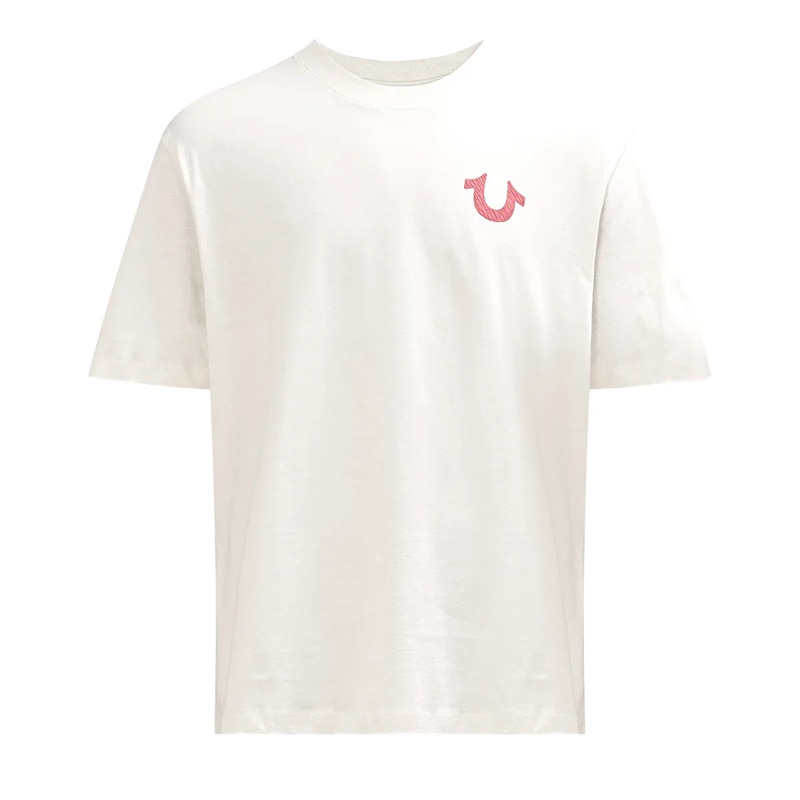 True Religion T-Shirt T-Shirt NUMBER winterweiß