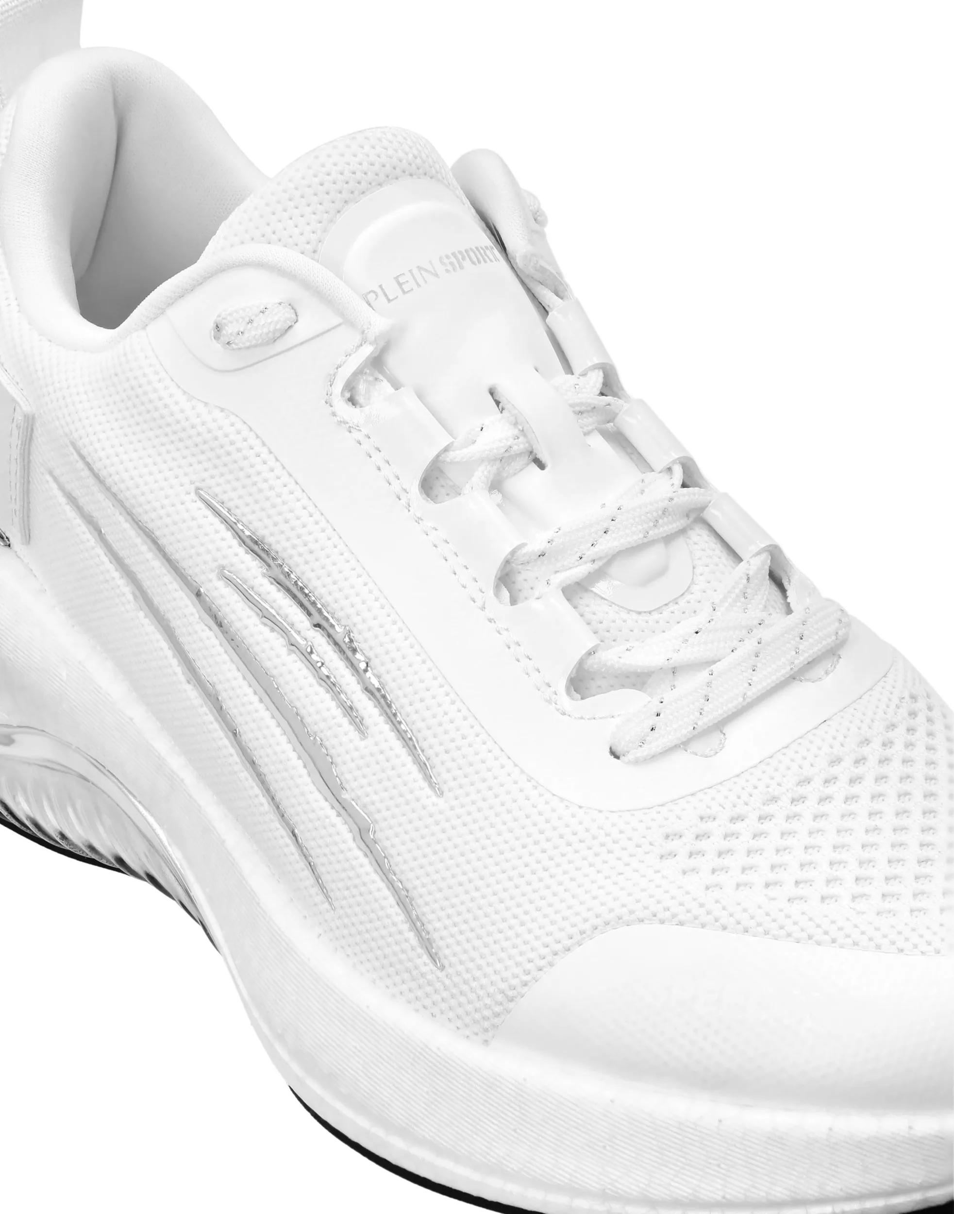 Thumbnail - Plein Sport Low-Top Sneaker - Runner Sneaker - Gr. 48 - in Weiß - für Damen