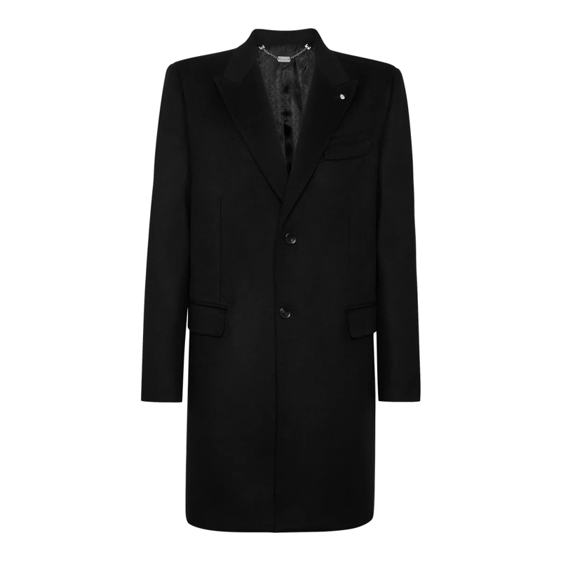 BILLIONAIRE Wintermantel Mantel schwarz