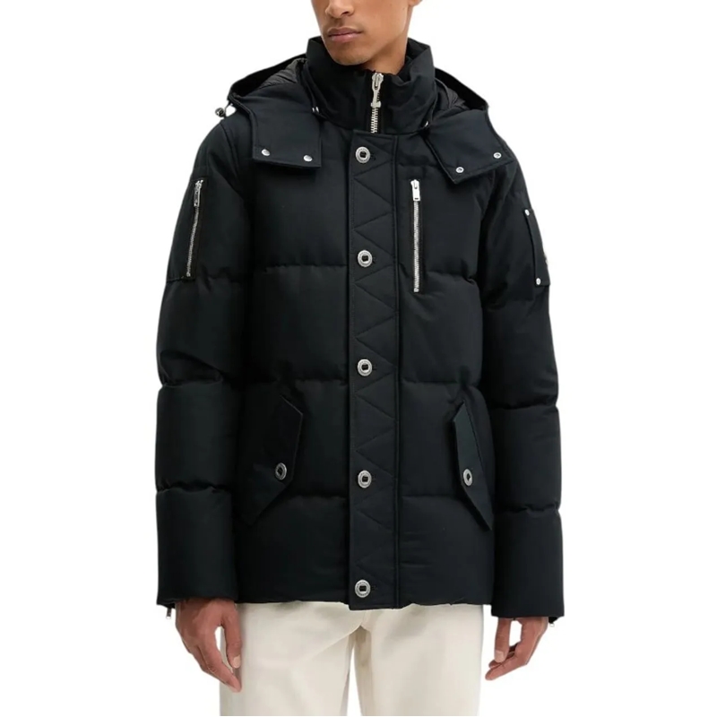 Moose Knuckles Doudoune Heren Jas schwarz