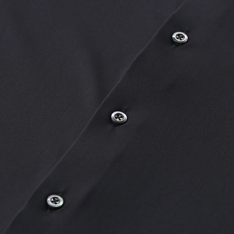 STENSTRÖMS Overhemd Slimline Hemd schwarz(Image 3)