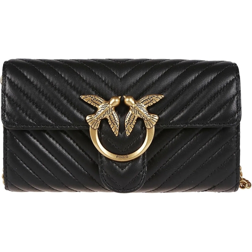 Pinko Portemonnee Love One Wallet Black schwarz