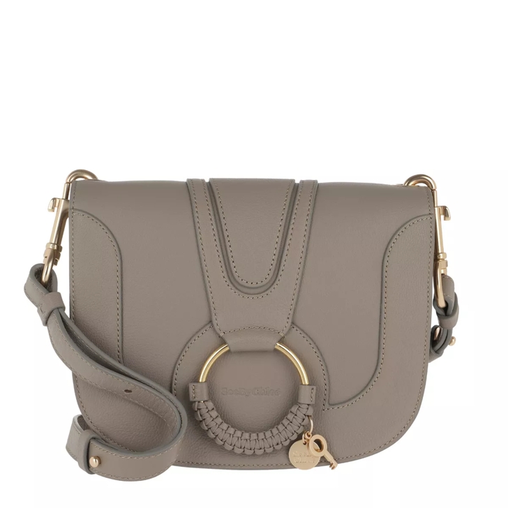 See By Chloe Hana Medium Shoulder Bag Motty Grey Crossbody Bag