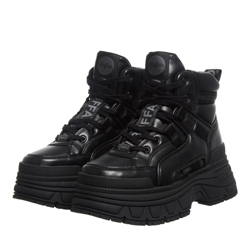 Buffalo Ankle Boot Fusion Hyb Mid Black