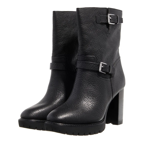 Lauren Ralph Lauren Lyvia Boots Mid Boot Black Ankle Boot