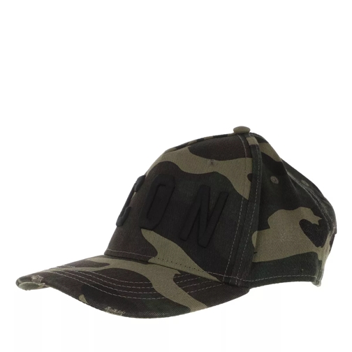 Dsquared2 Icon Baseball Cap Camouflage/Black Baseball-Kappe