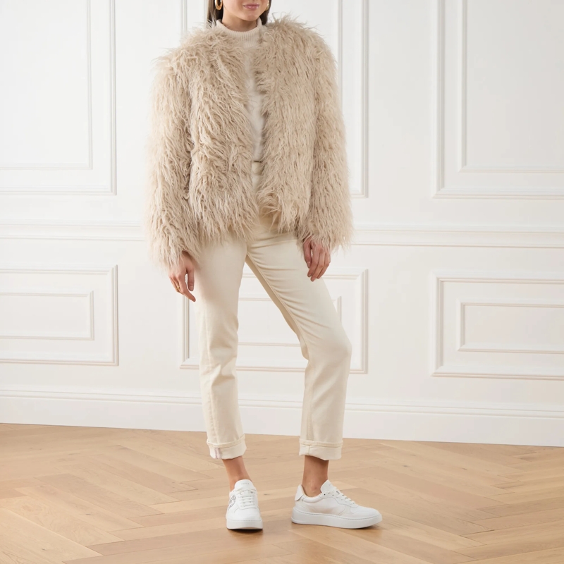 Furla Low-Top-Sneaker Furlasport Lace-Up Sneaker T.3 Talco H+Marshmallow+Color Silv(Image 2)