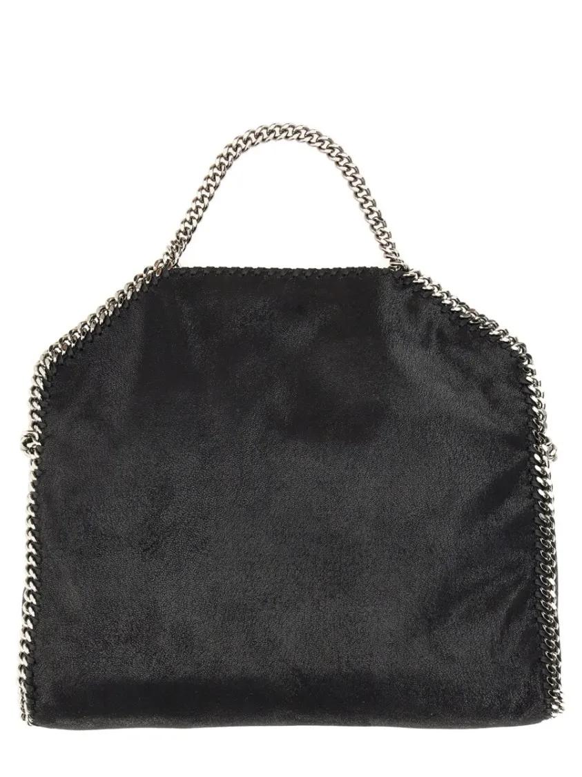 Stella Mccartney Shoppers & Totes Falabella Fold Over Tote Bag in zwart
