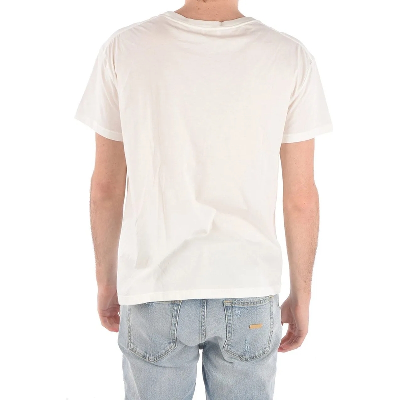 Celine T-Shirt Celine Printed Cotton T-Shirt weiß(Image 3)