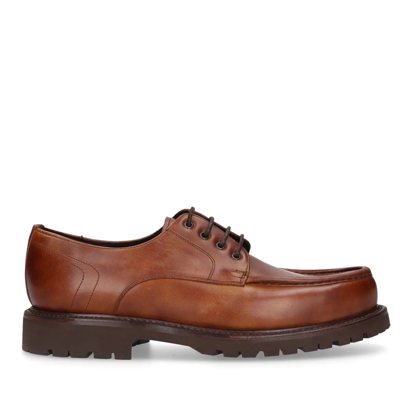 Henry Stevens Chaussures à lacets Schnürer Harry N mittel-braun