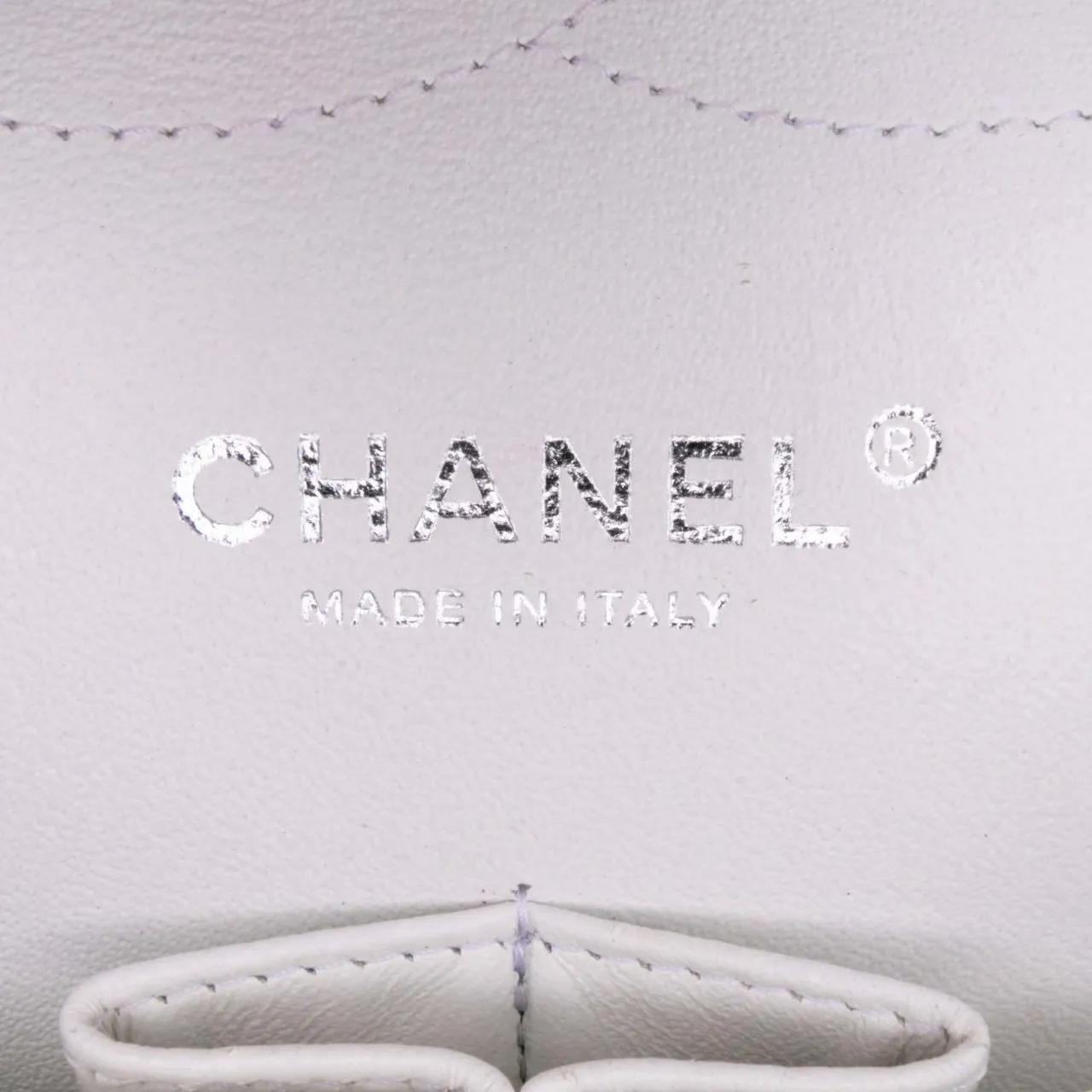 Thumbnail - Chanel Hobo Bags - Jumbo Classic Caviar Double Flap - Gr. unisize - in Weiß - für Damen