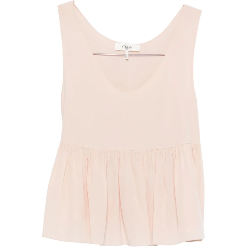 Chloé Top Top Powder rose