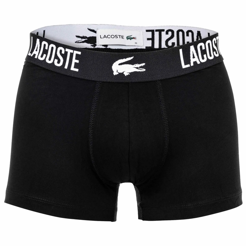 Lacoste  PACK DE 3 BOXERS COURTS 3er Pack schwarz(Image 2)