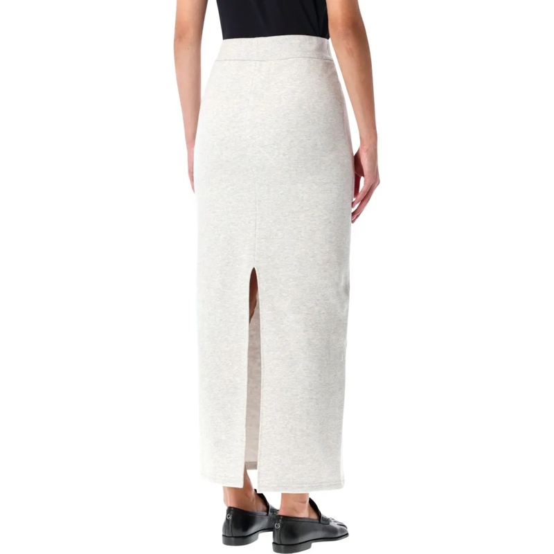 Coperni Minirok Organic Cotton Jogging Skirt White