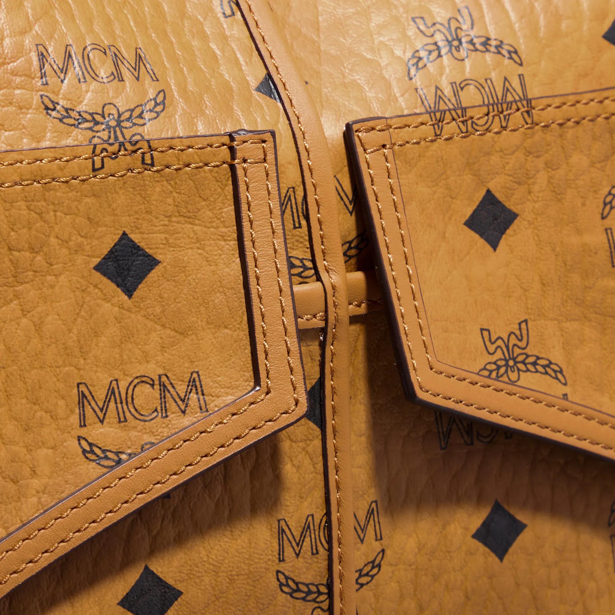 MCM Shoppers Aren Shopper in cognac