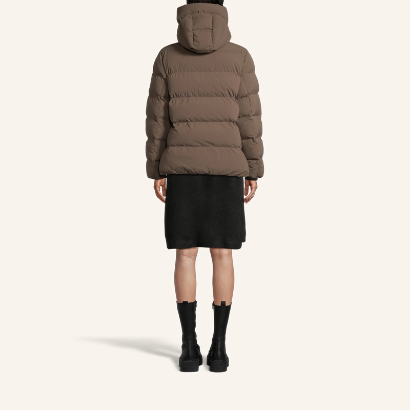 No1 Como Blouson Steppjacke LINDA taupe(Image 3)