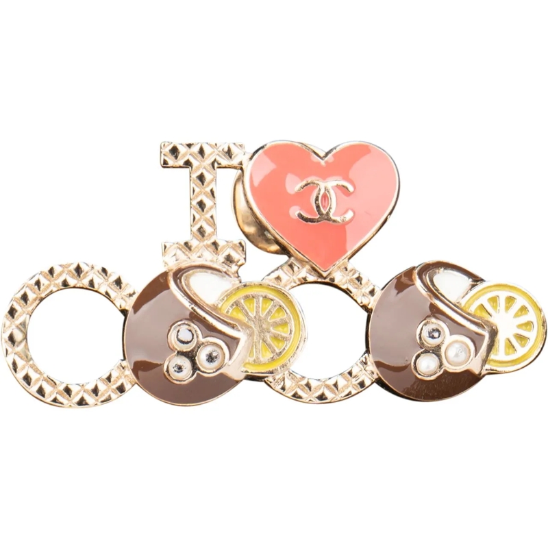 Chanel  Chanel I Love Coco Brooch mehrfarbig