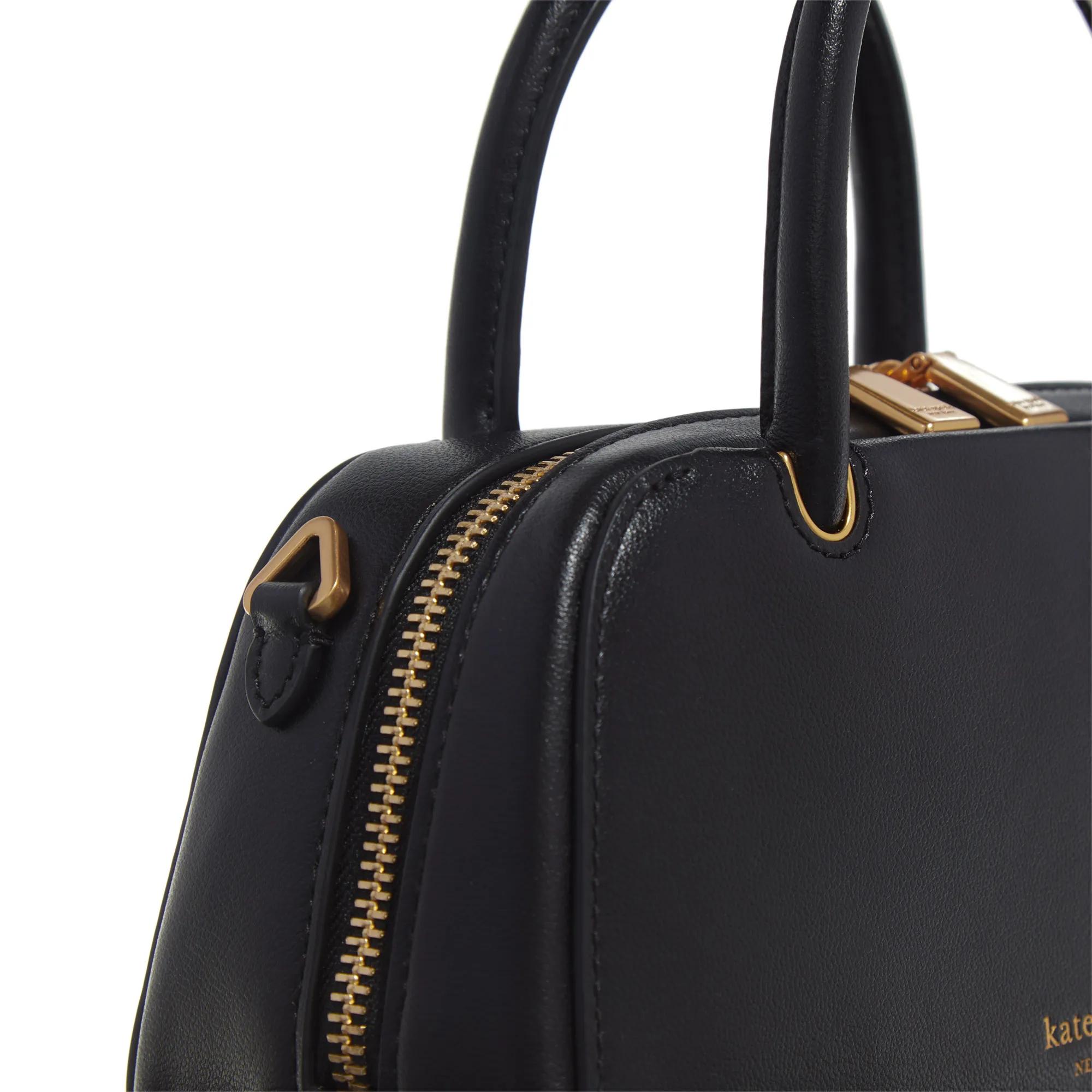 kate spade new york Crossbody bags Grace Fine Grain Leather Mini East West Crossbody in zwart