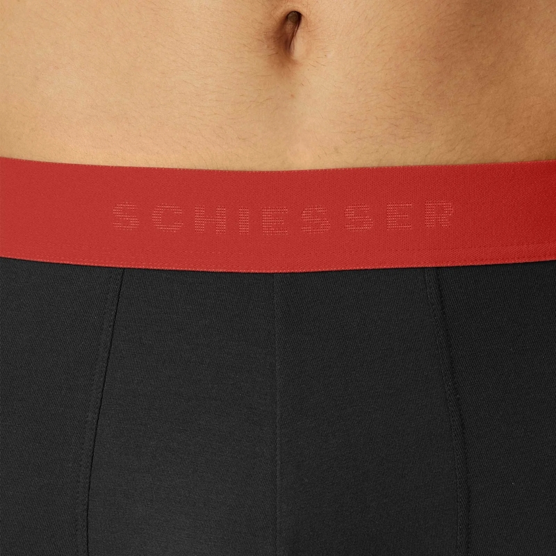 SCHIESSER  3PACK Shorts 3er Pack schwarz(Image 4)