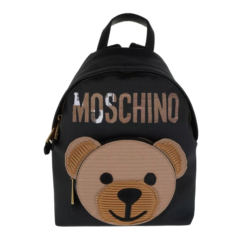 Moschino Ready To Bear Backpack_ Nero Backpack