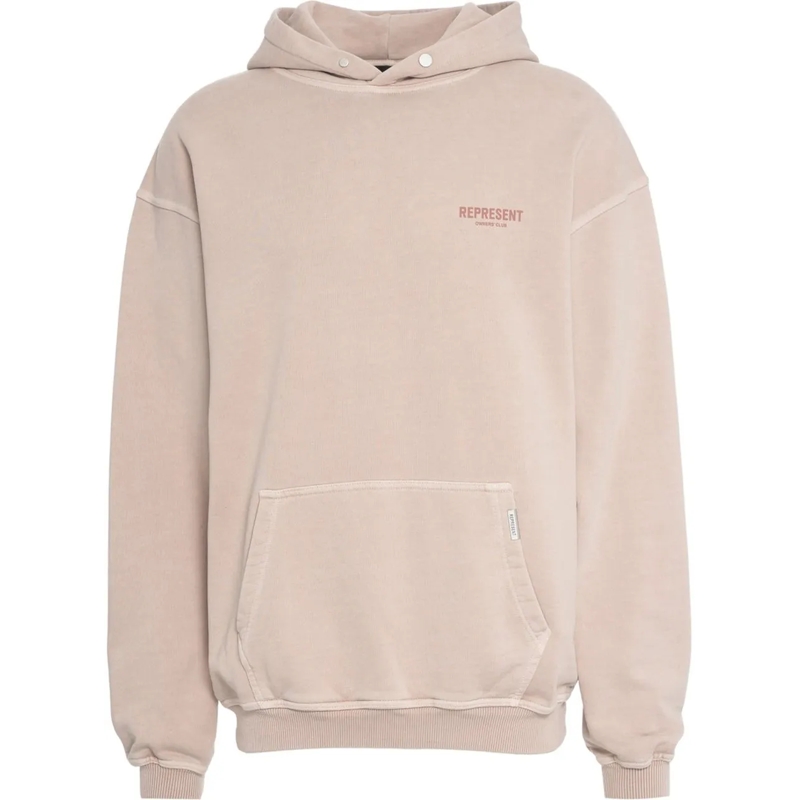 Represent  Hoodie with logo beige