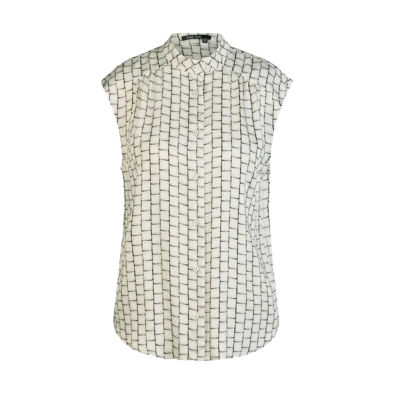 Marc Aurel Bluse Blusentop weiss
