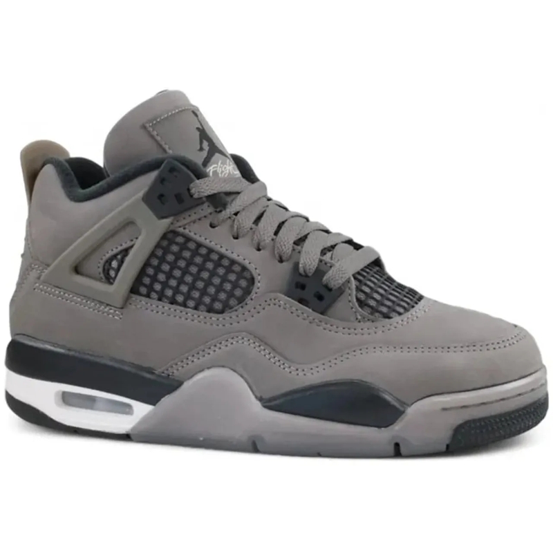 Nike Sneaker basse Jordan 4 Retro Cave Stone (GS) schwarz