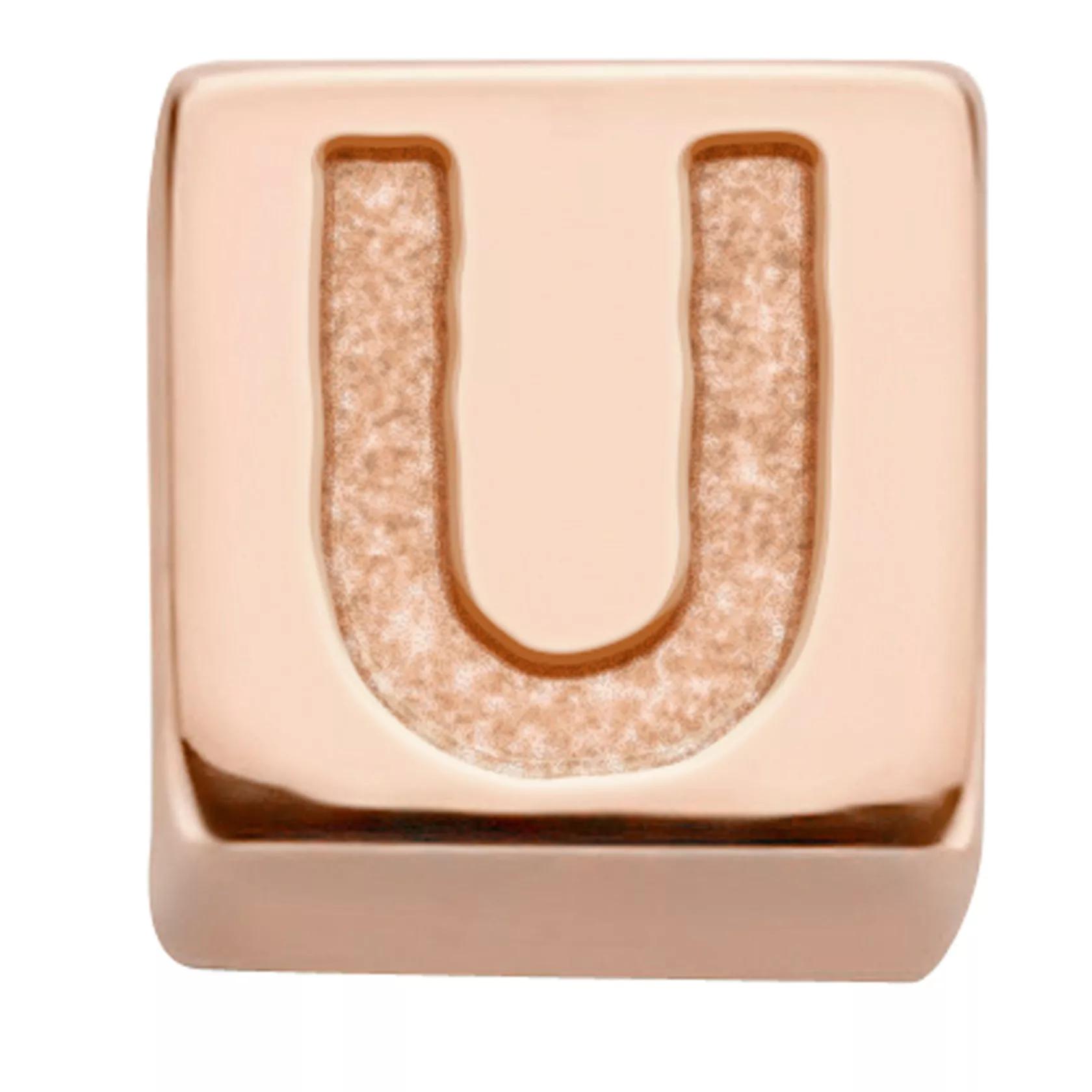 Isabel Bernard Charms - U Rosegold La Concorde Felie 14 Karat Collier Cube - Gr. unisize - in Quarz - für Damen