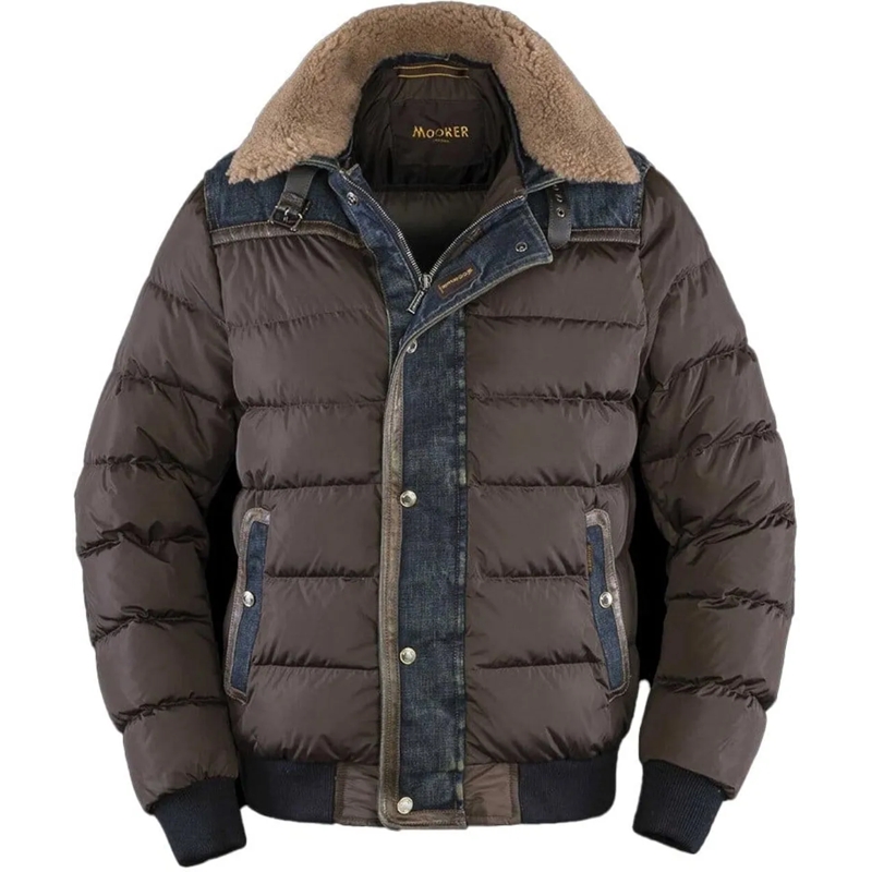 Moorer Doudoune Jackets Brown braun
