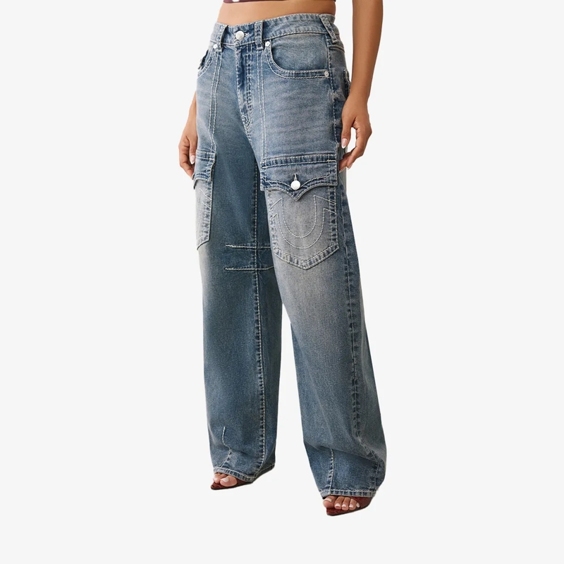 True Religion Jeans Jeans BAILEY Barrel blau(Image 3)