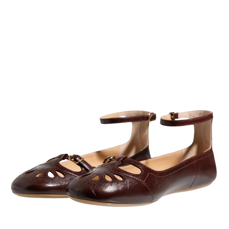 Chloé Ballerinas Misty Ballerinas Burnt Purple(Image 2)