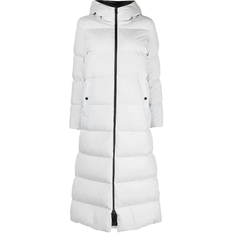 Herno T-Shirt HERNO LAMINAR Long Down Coat grau