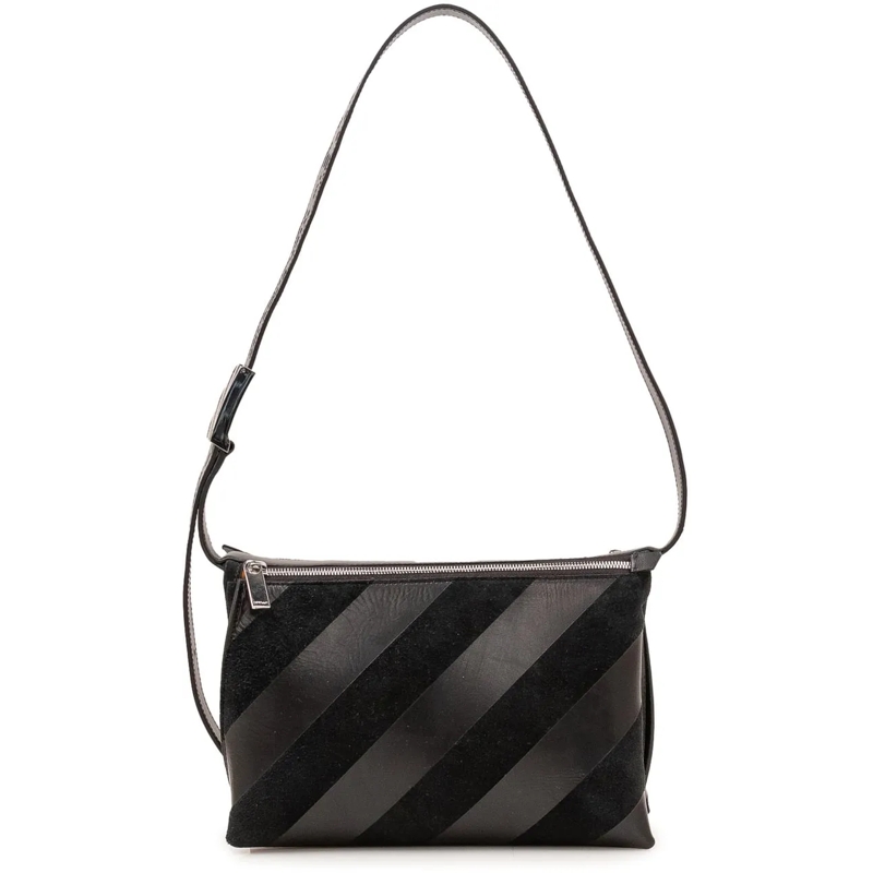 Off-White Schultertasche Borsa Sandbag 404 schwarz