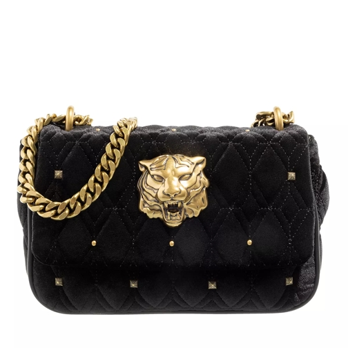 Just Cavalli Range F Quilted Special Version Sketch 2 Bags Black Crossbody Bag