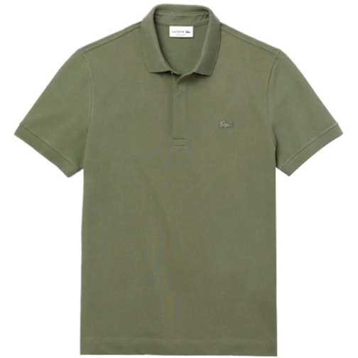 Lacoste Polo Short Sleeve Polo Groen met Groen logo mehrfarbig