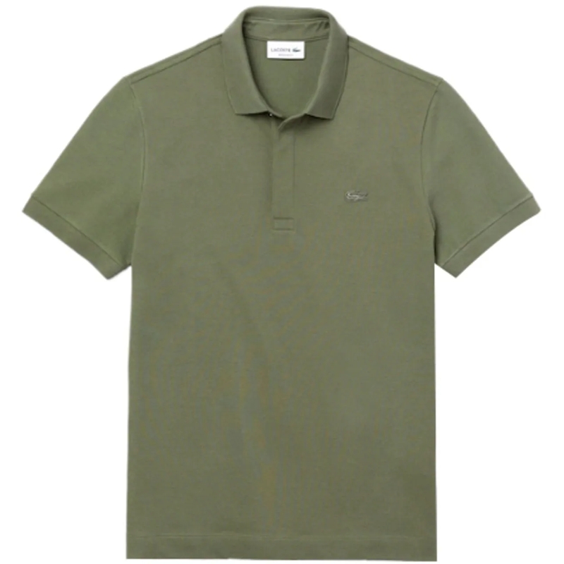 Lacoste Polohemd Short Sleeve Polo Groen met Groen logo mehrfarbig