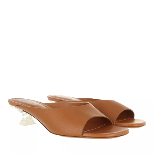 Tod's Sandals Leather Brown Slip-ins