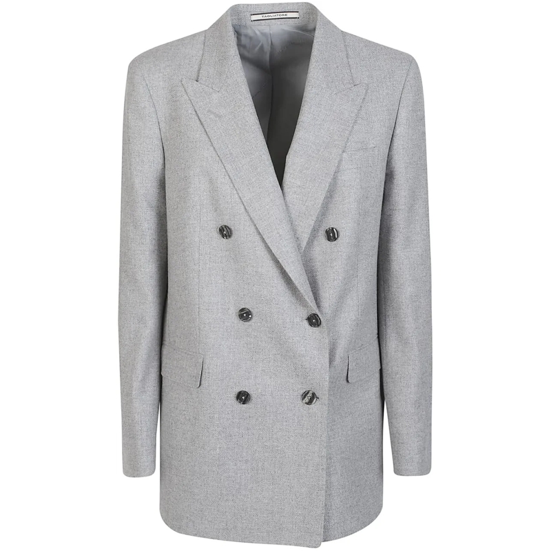 Tagliatore Veste de transition Jasmine Over Jacket Grey grau