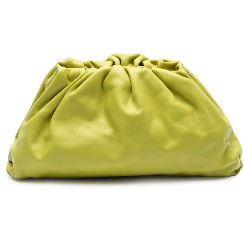 Bottega Veneta Pochette Lambskin The Pouch gelb