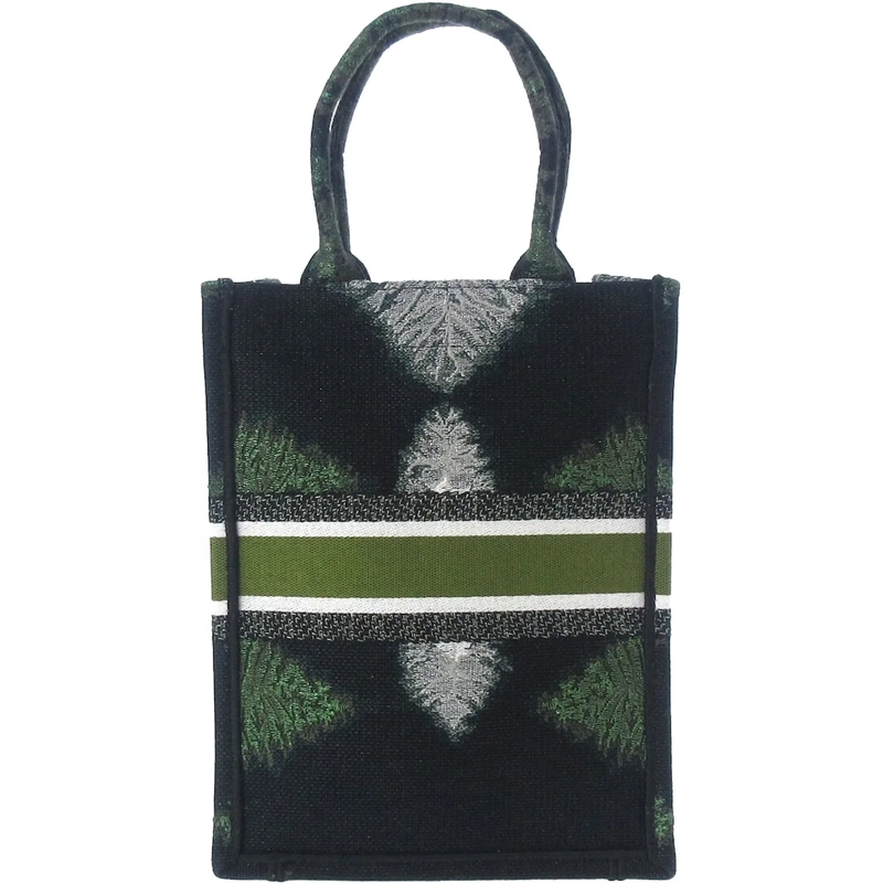 Christian Dior Shopper Tie Dye Vertical Book Tote grün