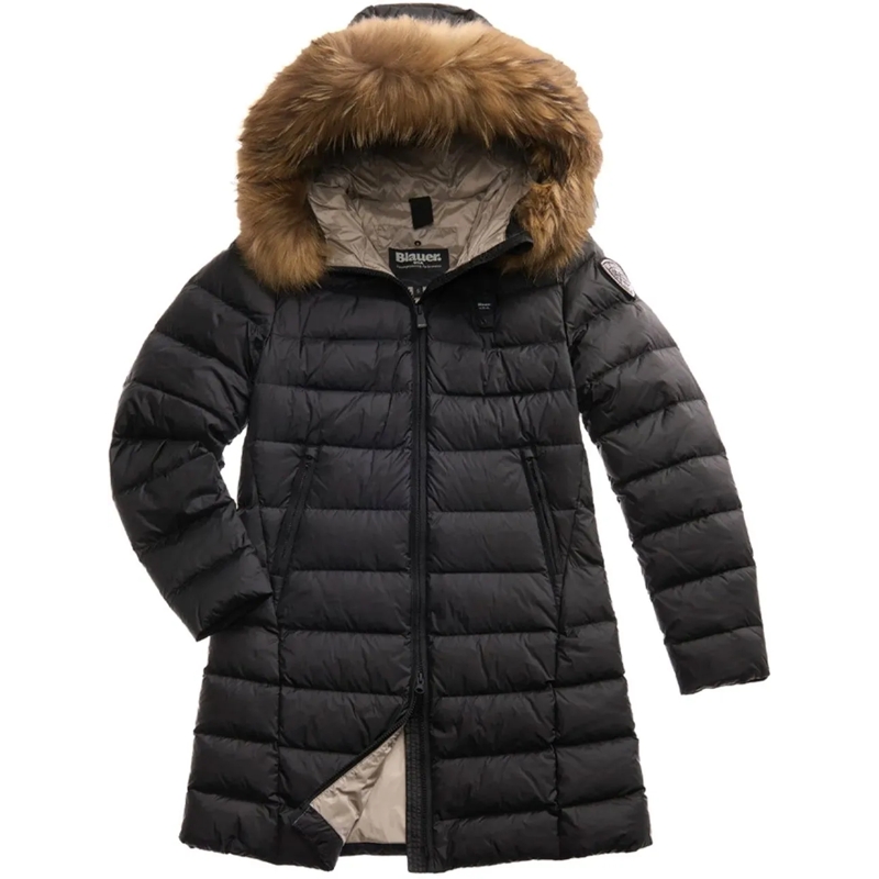 Blauer Veste de transition Coats Black schwarz