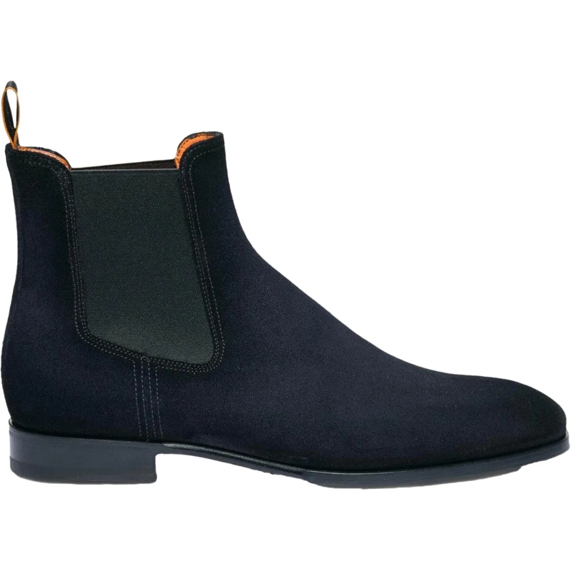 Santoni Bottes Heren Archerboot blau